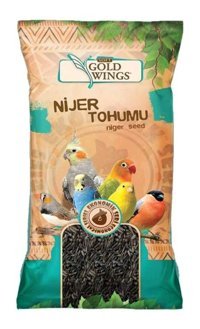 Grold Wingrs Kabuksuz Nijer Tohumlu Vitaminli Yetişkin Kuş Yemi 250 gr