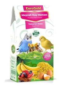 EuroGrold Kabuksuz Meyveli - Yumurtalı Vitaminli Standart Kuş Yemi 100 gr