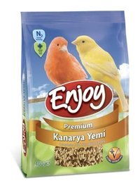 Enjoy Kabuklu Kenevirli Vitaminli Standart Kuş Yemi 400 gr
