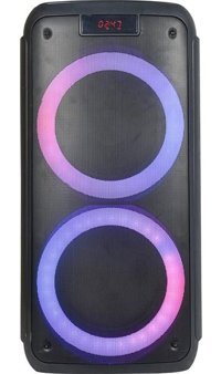 Eden ED-822 Party Box Radyolu Işıklı Siyah Bluetooth Hoparlör