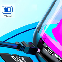 DVIP Q1 360 Işıklı Siyah Bluetooth Hoparlör