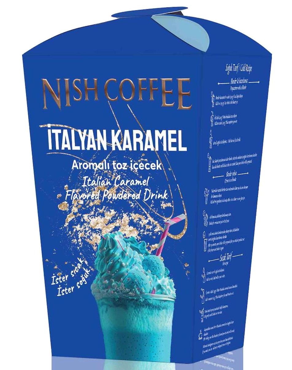 Nish Coffe İtalyan Karamel Aromalı İçecek Tozu 250 gr
