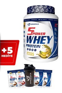 Powertech 5 Power Muzlu Whey Protein Tozu 960 gr