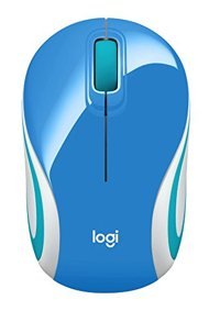 Logitech M187 Ultra Yatay Kablosuz Turkuaz Optik Mouse
