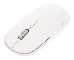 Hemobllo Sessiz Yatay Makrolu Kablosuz Beyaz Optik Mouse