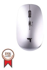 Torima TM-14 Sessiz Ergonomik Yatay Kablosuz Gri Optik Mouse