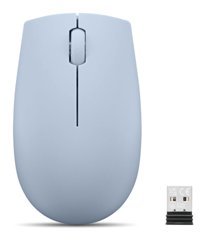 Lenovo 300 Yatay Makrolu Kablosuz Mavi Optik Mouse