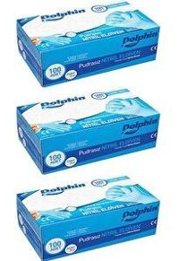 Dolphin Mavi Medium Temizlik Eldiveni 3 Paket