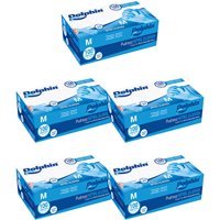 Dolphin Mavi Medium Temizlik Eldiveni 5 Paket