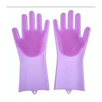 Kiesa Silikon Mor One Size Bulaşık Eldiveni