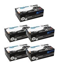 Dolphin Pudrasız Siyah XLarge Temizlik Eldiveni 5 Paket