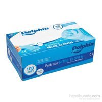 Dolphin Pudrasız Mavi Small Temizlik Eldiveni