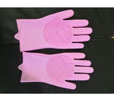 Morzapazarı Tırtıklı Sihirli Pembe One Size Bulaşık Eldiveni