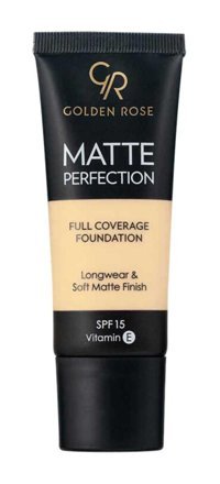 Golden Rose Full Coverage Foundation W1 Serum Tüp Fondöten 30 ml
