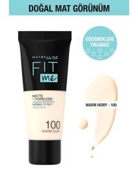 Maybelline New York Fit Me 100 Serum Tüp Fondöten 30 ml