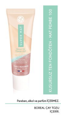 Yves Rocher 100 Bej Mat Serum Tüp Fondöten 30 ml