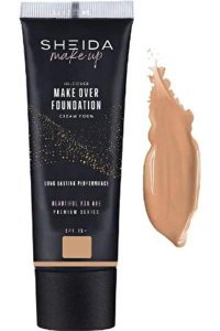 Sheida Make Over 30 Güneş Koruyuculu Krem Tüp Fondöten 50 ml