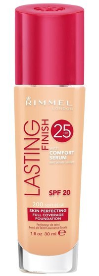 Rimmel London Lasting Finish 200 Serum Tüp Fondöten 30 ml