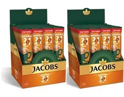Jacobs 3'ü 1 Arada Paket Granül Kahve 80x18 gr