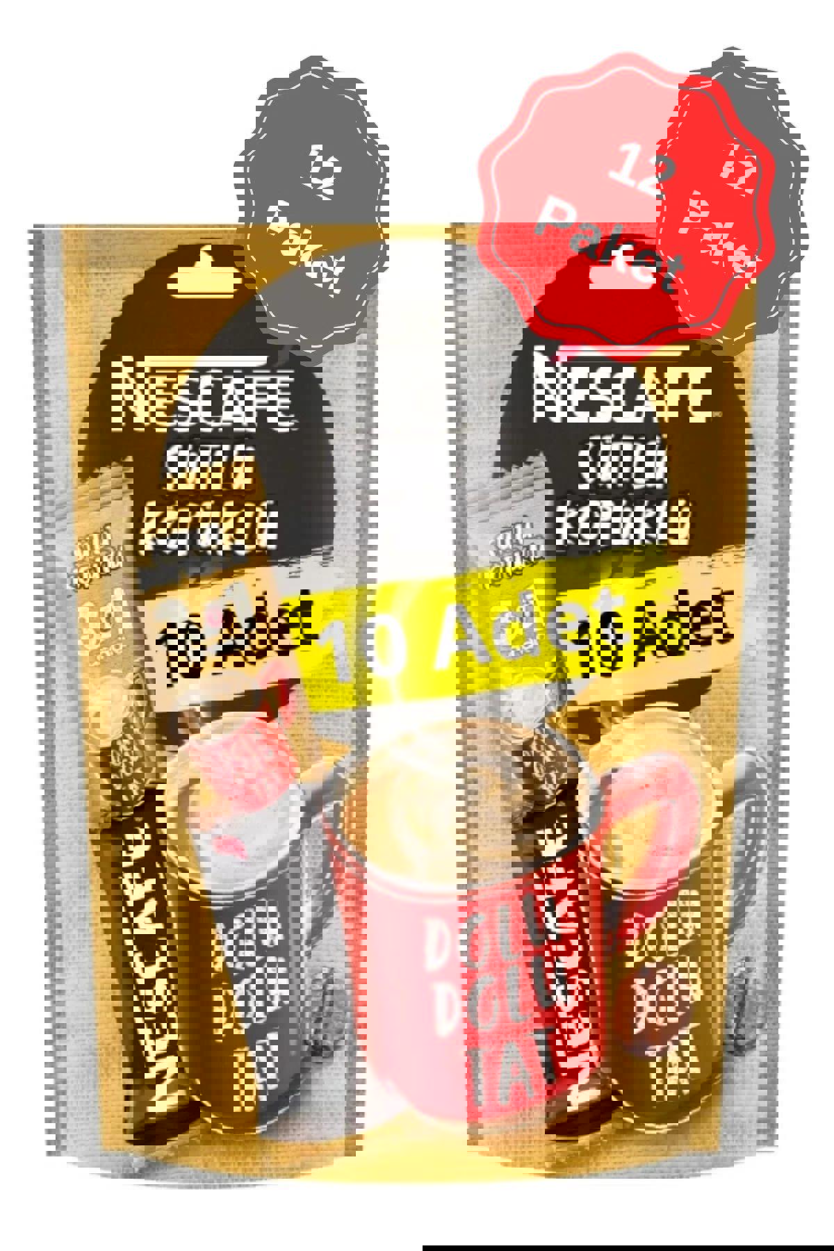 Nescafe Sütlü Köpüklü Paket Granül Kahve 120x17.4 gr