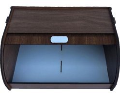 Bixwood Organizer Kapaklı Ekmeklik Gri