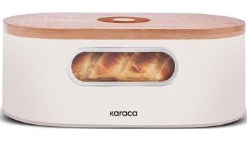 Karaca Stream 2in1 Kapaklı Ekmeklik Krem