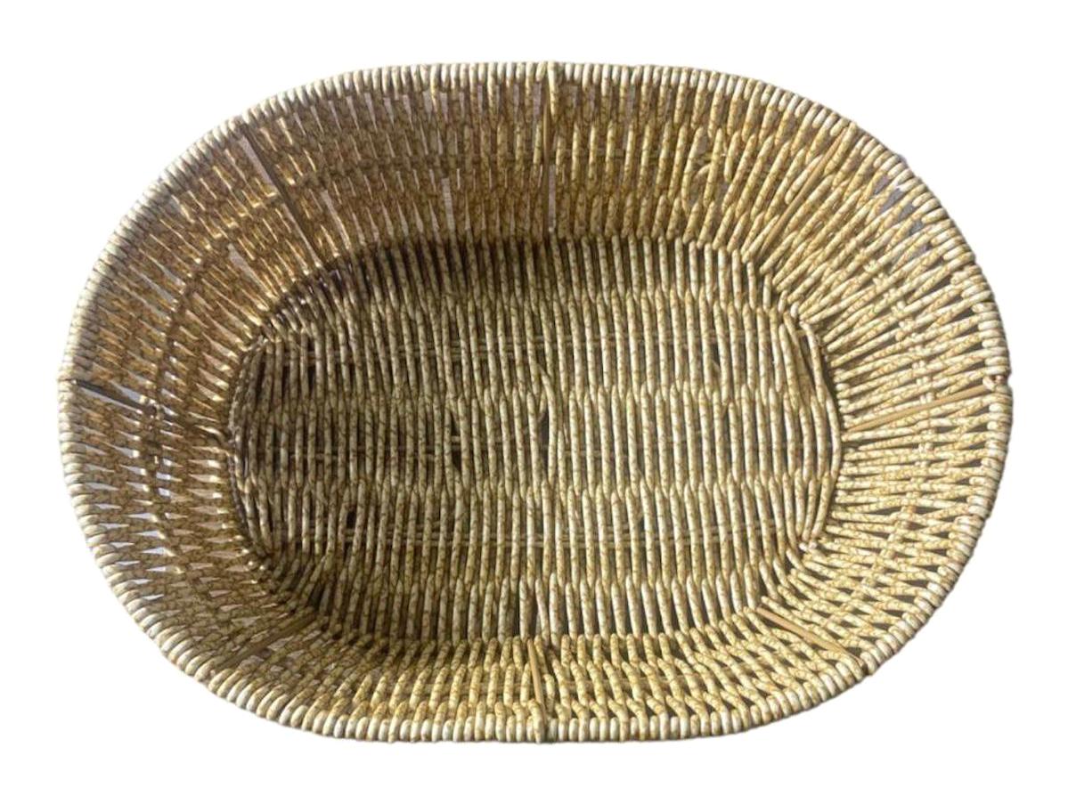 Mien Rattan Oval Ekmeklik Kahverengi