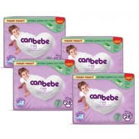 Canbebe 7 Numara Bantlı Bebek Bezi 4x28 Adet