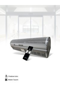 Termomak Tm 3215 Htdt Uzaktan Kumandalı 150 cm Hava Perdesi