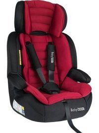 Babydoor Big Star Bebek Çocuk Emniyet Kemerli 9-36 kg Taşıma Kapasitesi Yükseklik Ayarlı Oto Koltuğu Kırmızı