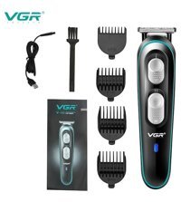 Vgr V-055 Saç Sakal 3 Başlıklı Çok Amaçlı Sinekkaydı Islak Kuru Tıraş Makinesi
