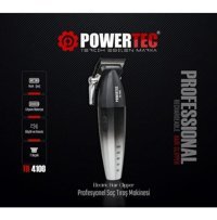 Powertec TR-4100 Saç 5 Başlıklı Çok Amaçlı Sinekkaydı Kuru Tıraş Makinesi