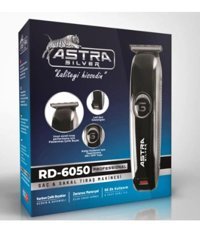 Astra SİLVER RD-6050 Sakal 3 Başlıklı Çok Amaçlı Sinekkaydı Kuru Tıraş Makinesi