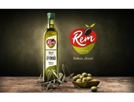 Rem Naturel Organik Cam Sızma Zeytinyağı 1 lt