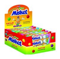 Saadet Misket Tutti Fruttili Sakız 24'lü 5 Adet