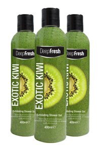 Deep Fresh Kivi Nemlendirici Duş Jeli 3x400 ml