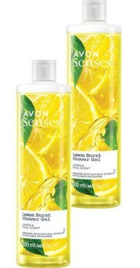 Avon Senses Limon-Reyhan Nemlendirici Duş Jeli 2x500 ml