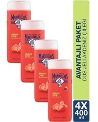 Le Petit Marseillais Akdeniz Çileği Nemlendirici Duş Jeli 4x400 ml