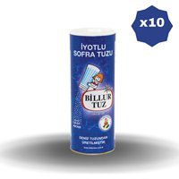 Billur İyotlu Toz Deniz Tuzu Şişe 125 gr