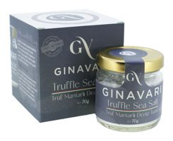 Ginavari Mantarlı İyotsuz Toz Deniz Tuzu Kavanoz 70 gr