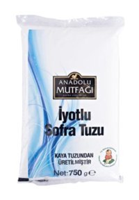 Anadolu Mutfağı İyotlu Kristal Kaya Tuzu Paket 750 gr