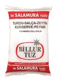 Billur İri İyotsuz Kristal Salamura Deniz Tuzu Paket 3 kg