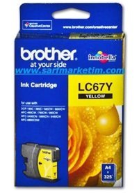 Brother LC67Y Orijinal Sarı Mürekkep Kartuş