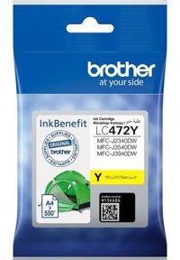 Brother LC472Y Orijinal Sarı Mürekkep Kartuş