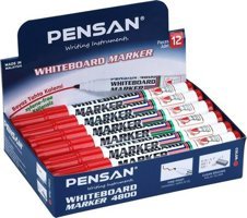 Pensan 4800 Silinebilir Kırmızı Tahta Kalemi