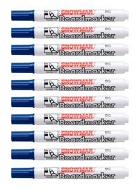 Snowman Bg-12 10'lu Silinebilir Mavi Tahta Kalemi
