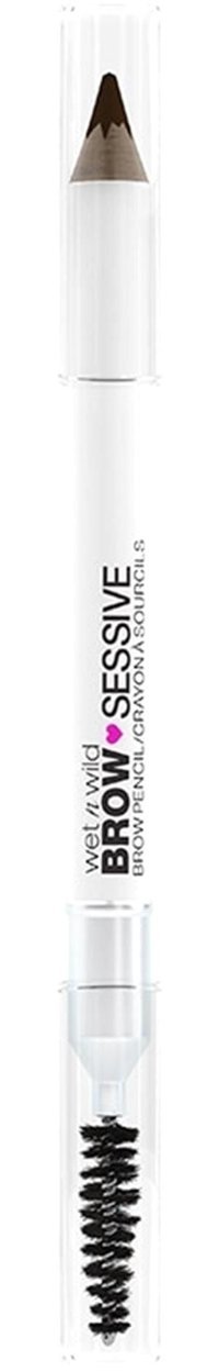 Wet N Wild Brow Sessive Çift Taraflı Fırçalı Orta-İnce Uçlu Kaş Kalemi Kahverengi