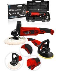 Assur 1300 W 600 Devir/dk 180 mm Kablolu Pasta Cila Aküsüz Elektrikli Polisaj Makinesi