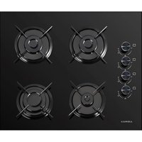Luxell A68-SF3 - SF3/OC88 - DA88 Doğalgazlı Cam Klasik Ankastre Fırın Ocak 3'lü Ankastre Set Siyah