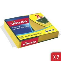 Vileda Hijyenik 2x12'li Bulaşık Süngeri